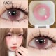 B-YUNCHU PINK COLOR CONTACT LENS (2PCS/PAIR)