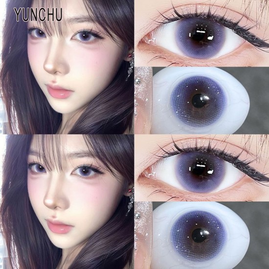 B-YUNCHU VIOLET COLOR SOFT CONTACT LENS (2PCS/PAIR)