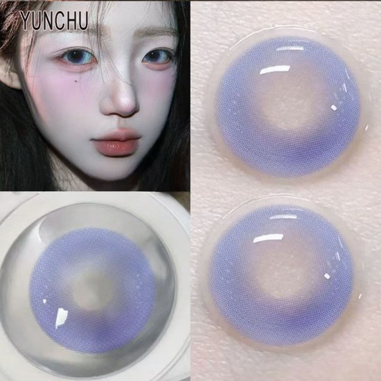 B-YUNCHU VIOLET COLOR SOFT CONTACT LENS (2PCS/PAIR)