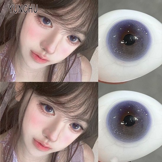 B-YUNCHU VIOLET COLOR SOFT CONTACT LENS (2PCS/PAIR)