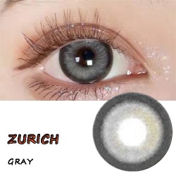 B-ZURICH GRAY COLOR SOFT CONTACT LENS (2PCS/PAIR)