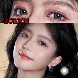 B-ZURICH GRAY COLOR SOFT CONTACT LENS (2PCS/PAIR)