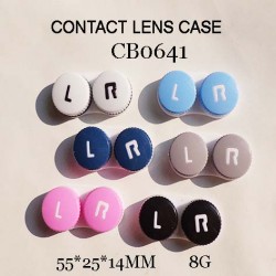 D-CB0641 SIMPLE CANDY COLORFUL CONTACT LENS DUALBOX