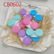D-CB0602 12PCS/LOT CLASSIC COLOURFUL CONTACT LENS MATE DUALBOX 