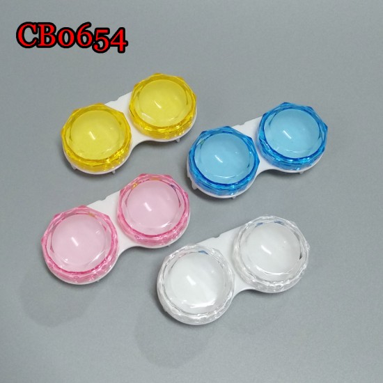 D-CB0654 BIG SIZE 22mm FULL EYE SCLERA CONTACT LENS MATE DUALBOX 