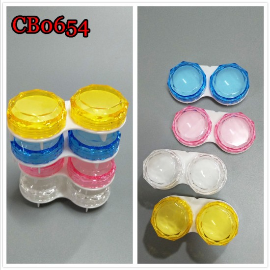 D-CB0654 BIG SIZE 22mm FULL EYE SCLERA CONTACT LENS MATE DUALBOX 