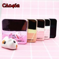 D-CA0462 SQUARE CONTACT LENS CASE WITH MIRROR