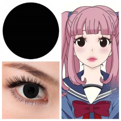A-CL290 BLACK BLIND COSPLAY COLOR CONTACT LENS (2PCS/PAIR)