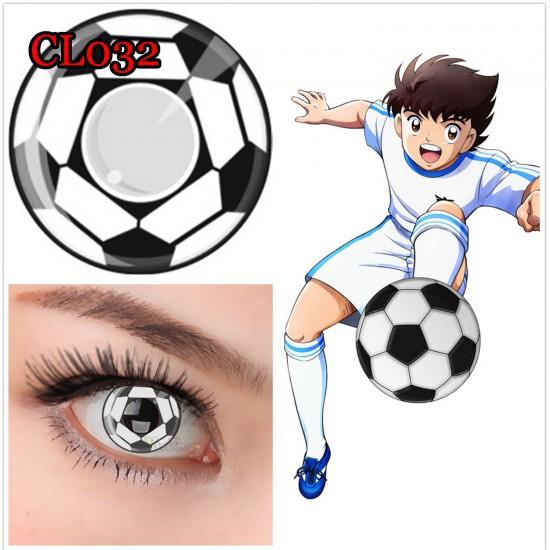 A-CL032 FOOTBALL COSPLAY COLOR SOFT CONTACT LENS (2PCS/PAIR)