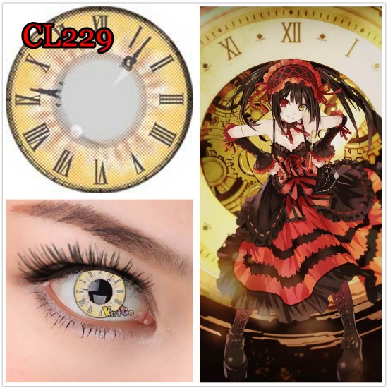 A-CL229 TIMES COSPLAY COLOR CONTACT LENS (2PCS/PAIR)