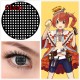 A-CL241 BLACK MESH COSPLAY COLOR CONTACT LENS (2PCS/PAIR)
