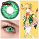 A-CL245 SNOWSPOT GREEN COSPLAY COLOR CONTACT LENS(2PCS/PAIR)