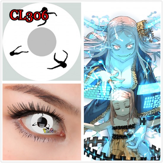 A-CL306 THREE GHOST COSPLAY COLOR CONTACT LENS (2PCS/PAIR)