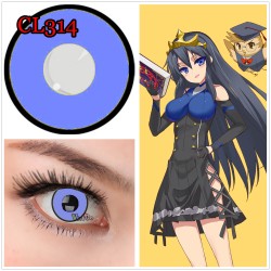 A-CL314 BLUE MANSON COSPLAY COLOR CONTACT LENS (2PCS/PAIR)