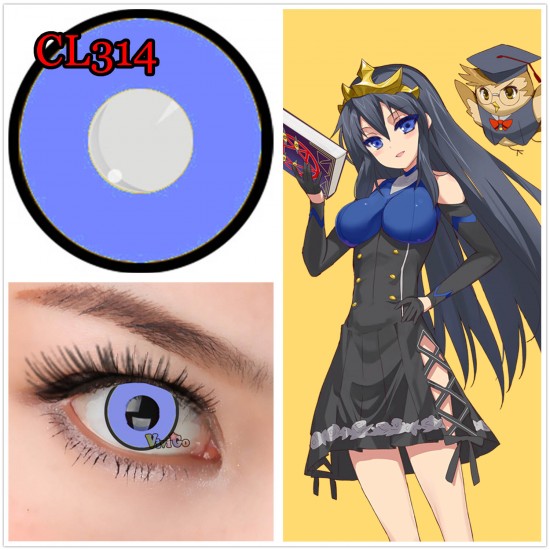 A-CL314 BLUE MANSON COSPLAY COLOR CONTACT LENS (2PCS/PAIR)