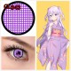A-CL343 VIOLET MESH MANSON COSPLAY COLOR CONTACT LENS (2PCS/PAIR)
