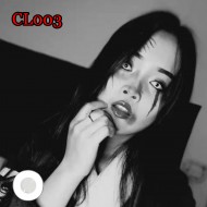 A-CL003 WHITE RING COSPLAY COLOR CONTACT LENSES (2PCS/PAIR)