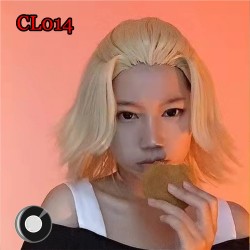 A-CL014 BLACK RING COSPLAY COLOR CONTACT LENS (2PCS/PAIR)