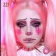 A-CL221 PINK MANSON COSPLAY COLOR CONTACT LENS (2PCS/PAIR)