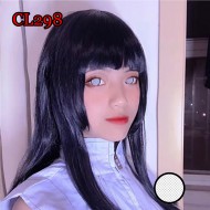 A-CL298 WHITE MESH MANSON COSPLAY COLOR CONTACT LENS (2PCS/PAIR)