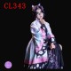 A-CL343 VIOLET MESH MANSON COSPLAY COLOR CONTACT LENS (2PCS/PAIR)