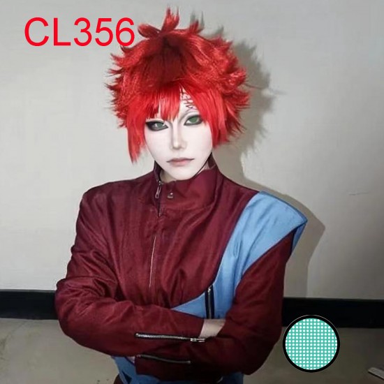 A-CL356 GREEN MESH MANSON COSPLAY COLOR CONTACT LENS (2PCS/PAIR)