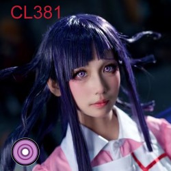 A-CL381 VIOLET CIRCLE COLOR SOFT CONTACT LENS (2PCS/PAIR)