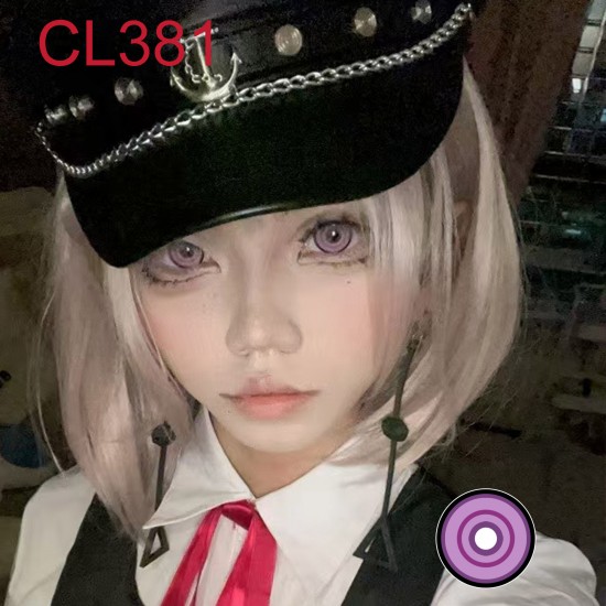 A-CL386 VIOLET CIRCLE COLOR SOFT CONTACT LENS (2PCS/PAIR) A-CL386 VIOLET CIRCLE COLOR SOFT CONTACT LENS (2PCS/PAIR)