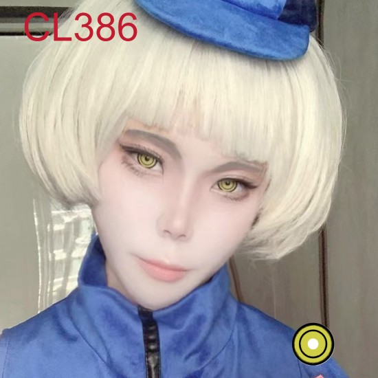 A-CL386 GOLDEN RING COLOR SOFT CONTACT LENS (2PCS/PAIR)