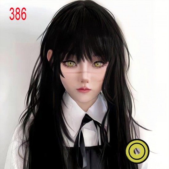 A-CL386 GOLDEN RING COLOR SOFT CONTACT LENS (2PCS/PAIR)