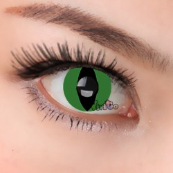 A-CL173 GREEN CATEYE COSPLAY COLOR CONTACT LENS (2PCS/PAIR)
