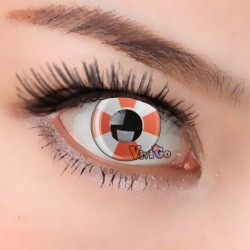 A-CL190 Red COSPLAY COLOR SOFT CONTACT LENS (2PCS/PAIR)