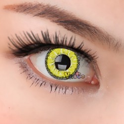 A-CL265 SNOWSPORT YELLOW COSPLAY COLOR CONTACT LENSES (2PCS/PAIR)