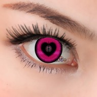 A-CL377 SWEET HEART HOTPINK COSPLAY COLOR CONTACT LENS (2PCS/PAIR)