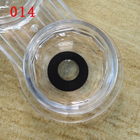 A-CL014 BLACK RING COSPLAY COLOR CONTACT LENS (2PCS/PAIR)