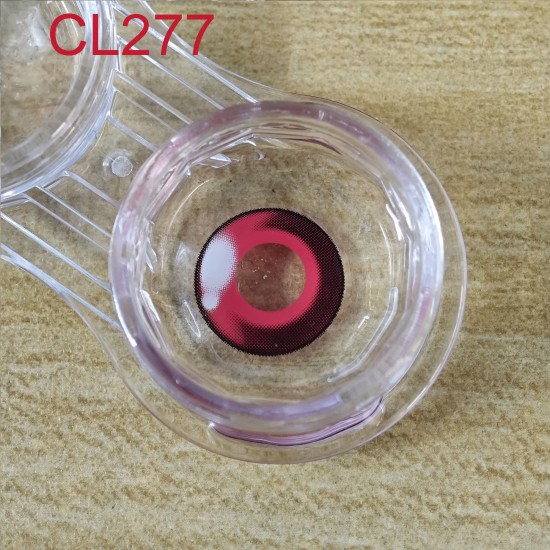 A-CL277 ANIME PINK COSPLAY CONTACT LENS (2PCS/PAIR)