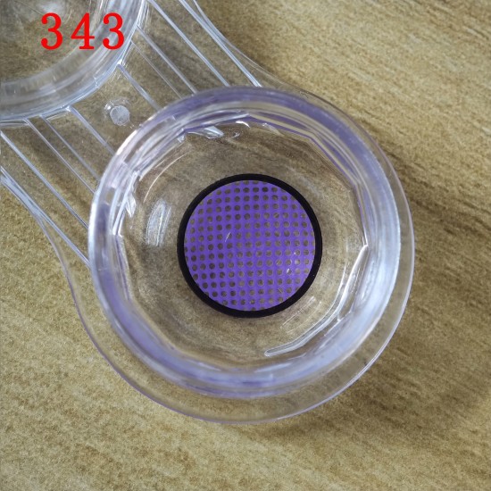 A-CL343 VIOLET MESH MANSON COSPLAY COLOR CONTACT LENS (2PCS/PAIR)