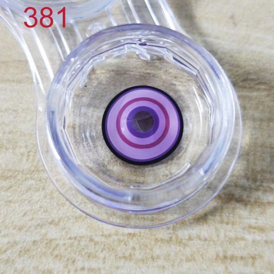 A-CL381 VIOLET CIRCLE COLOR SOFT CONTACT LENS (2PCS/PAIR)