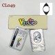A-CL049 WHITE CATEYE COSPLAY COLOR CONTACT LENSES (2PCS/PAIR)