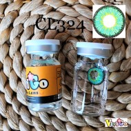 A-CL324 ICESNOW GREEN COSPLAY COLOR CONTACT LENS (2PCS/PAIR)