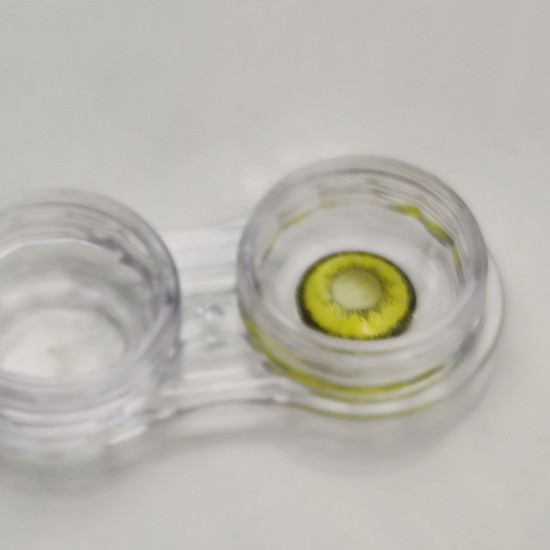 A-CL265 SNOWSPORT YELLOW COSPLAY COLOR CONTACT LENSES (2PCS/PAIR)